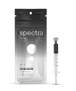 TEFSO 2:1 CBD:THC Full Spectrum RSO Oral Syringe 1000mg