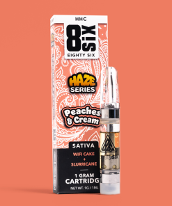 Peaches & Cream HHC Vape Cartridge (WiFi Cake)