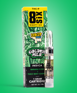 Golden Milk THC-P Vape Cartridge (Banana Kush)
