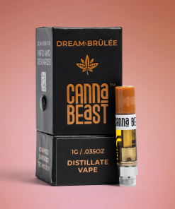 Canna Beast – Dream Brulee Delta-9 THC Vape Cartridge
