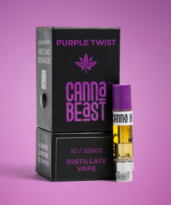 Canna Beast – Purple Twist Delta-9 THC Vape Cartridge